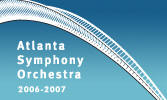 the Atlanta Symphony Orchestra